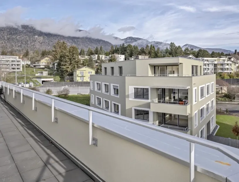 MOOI Grenchen Residence Apartment 11 - Balkon